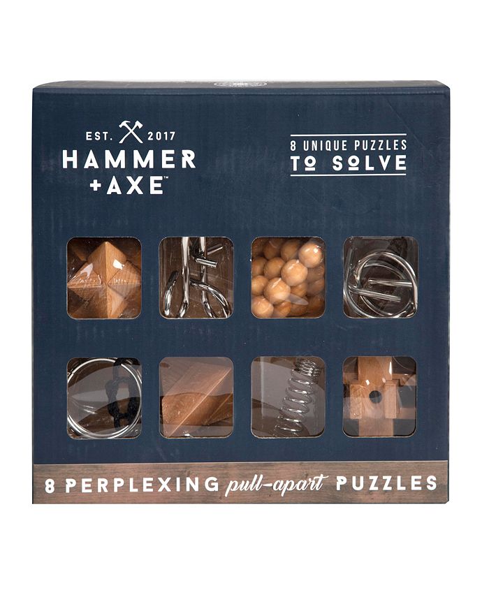 Hammer + Axe Hammer Axe 8pc Mind Teasers Set Macy's