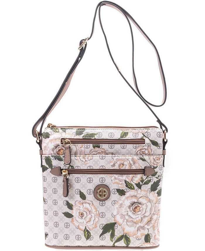 Giani Bernini Holiday Floral Crossbody, Created by Macy's