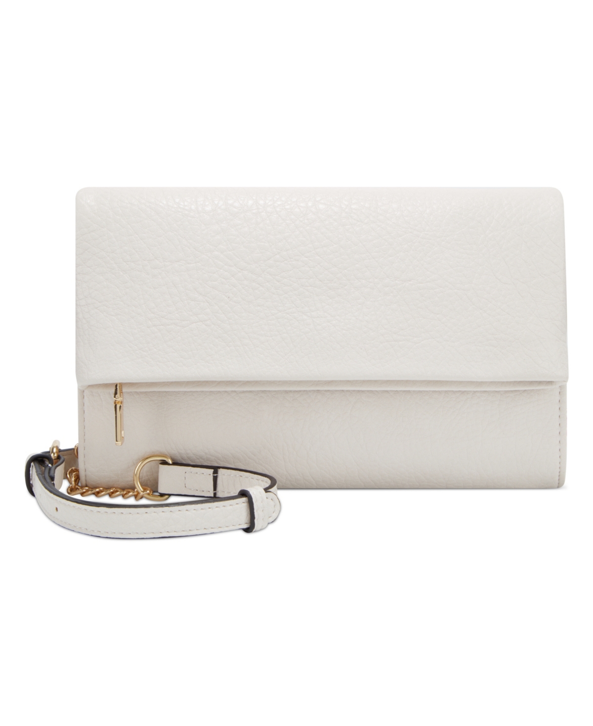 Inc International Concepts Averry Tunnel Convertible Clutch Crossbody, Created For Macy's In Bone,gold