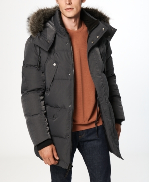 Orion Men's Matte Shell Parka Coat