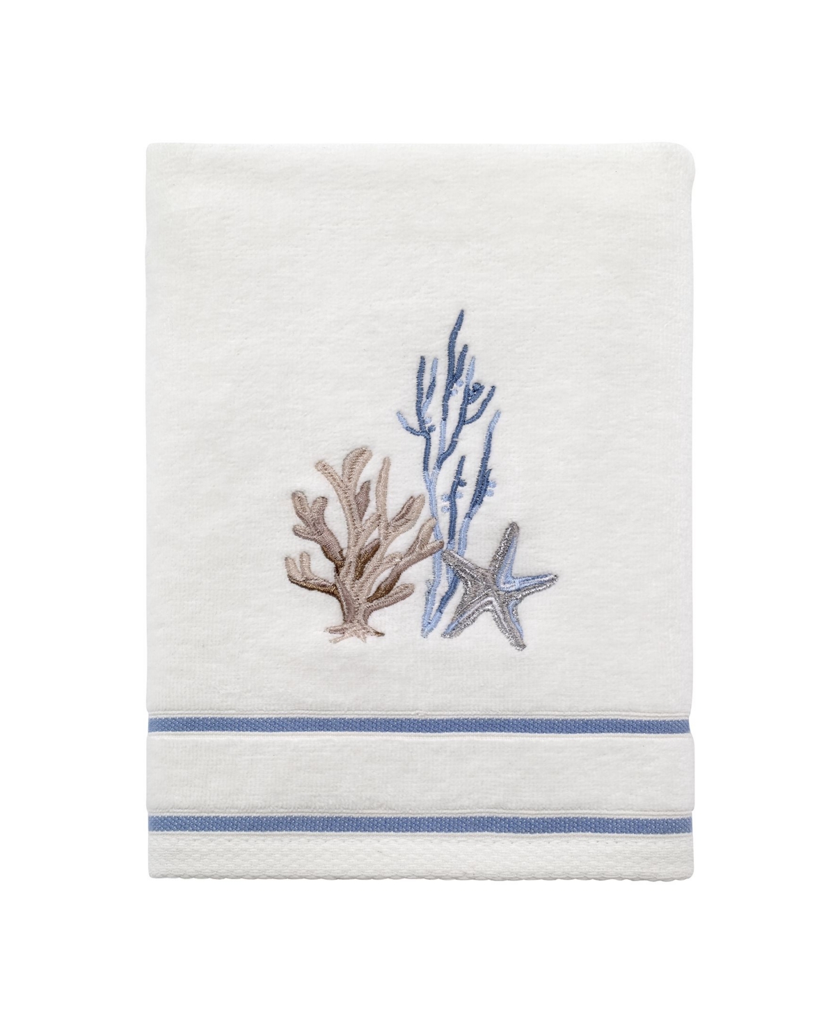 Avanti Abstract Coastal Hand Towel Bedding