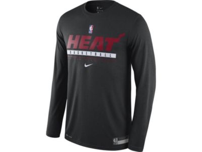 Nike - Miami Heat Men's Practice Long Sleeve T-Shirt