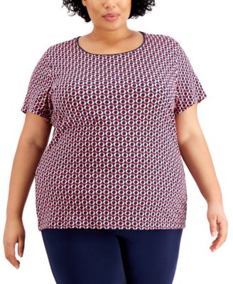 macys karen scott plus size tops