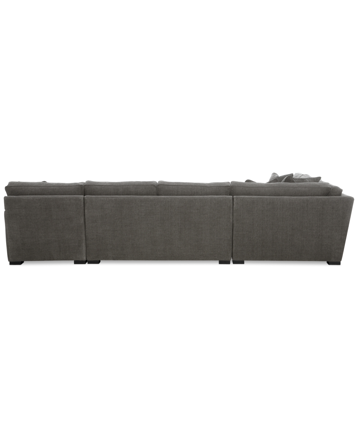 Shop Macy's Radley 5-pc. Fabric Sleeper Sectional Sofa, Created For  In Mocha Grey