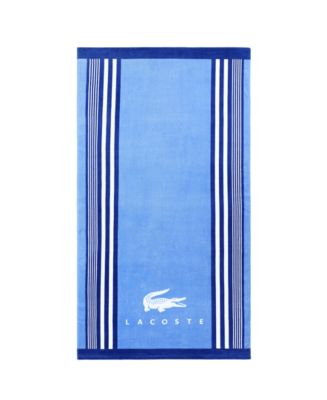 Lacoste LAST ACT! Sport Stripe 30 x 52 Bath Towel - Macy's