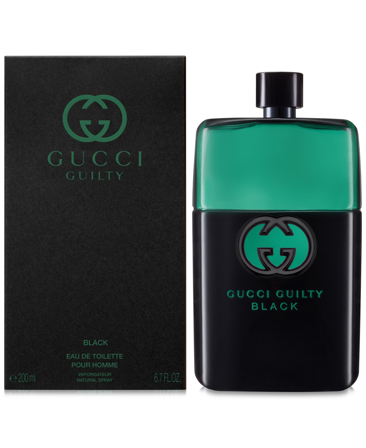 Gucci Men's Guilty Black Pour Homme de Toilette, 6.7-oz. Macy's