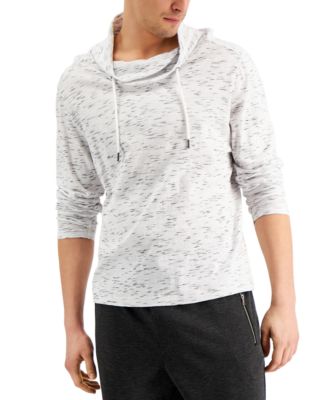 INC International Concepts - Men's Regular-Fit Textured Cowl-Neck Sweatshirt