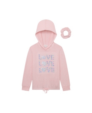 BTween Girls Long Sleeve Sweatshirt with Scrunchie