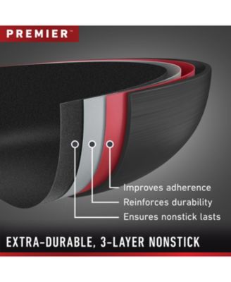 Calphalon Premier Hard-Anodized Nonstick Cookware, 10-Inch and 12-Inch Fry Pan Combo 