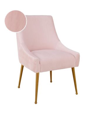 Beatrix Pleated Velvet Side Chair
