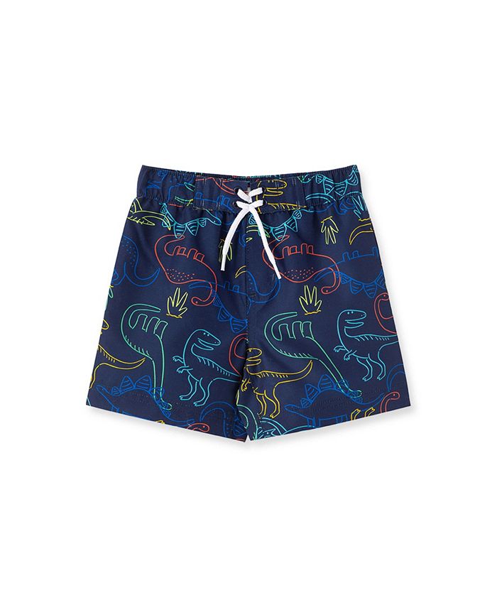 Little Me Baby Boys Dino Swim Trunks Macy's
