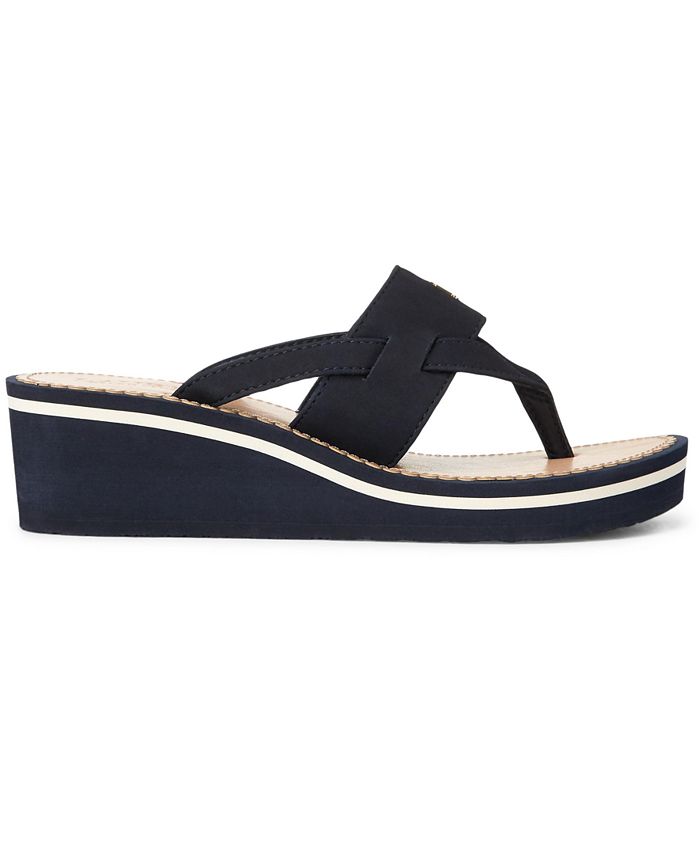 ralph lauren rosalind wedge sandals