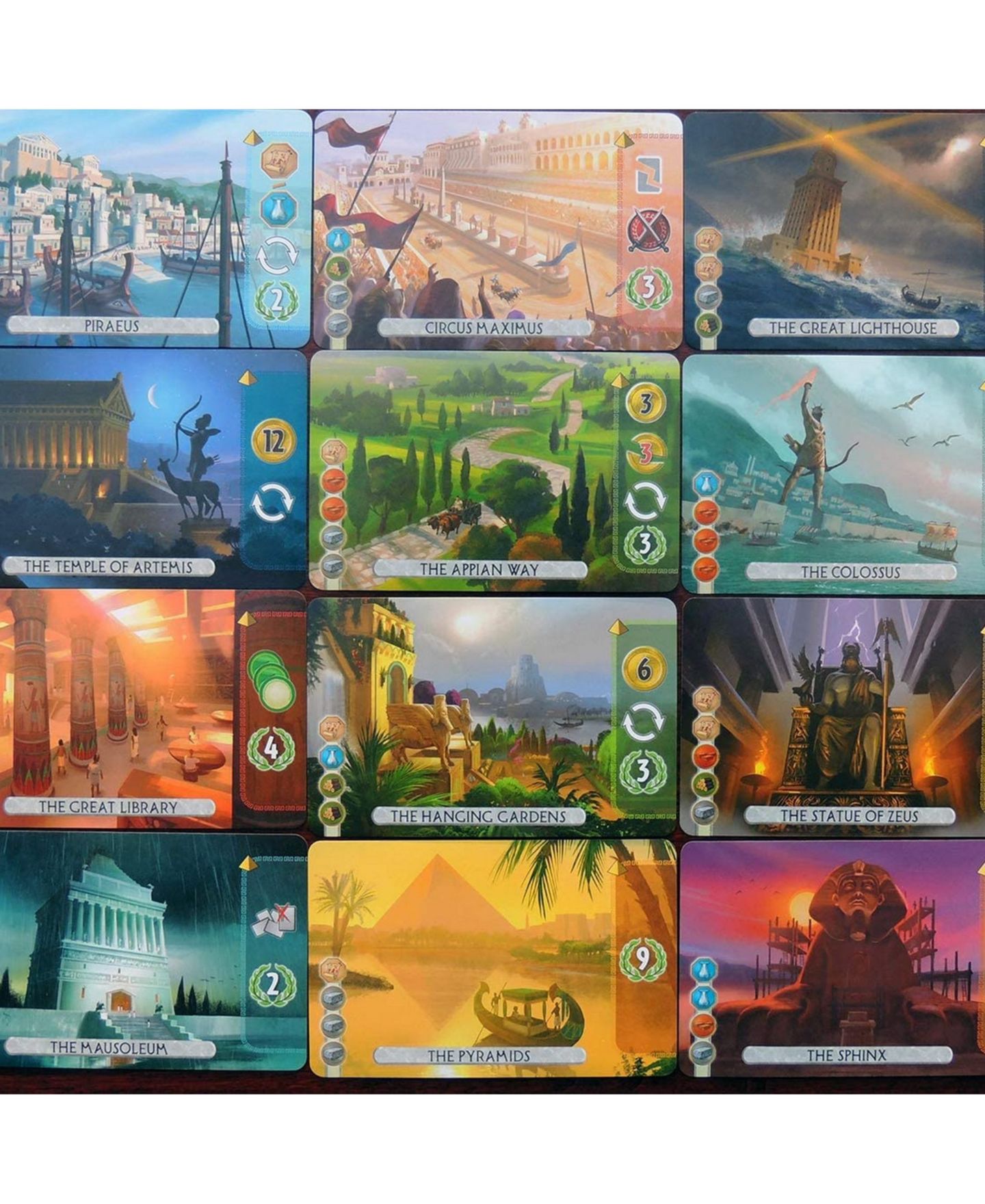Детская настольная игра Asmodee Editions 2 Player Strategy 7 Wonders Duel Board Game, Ages 10+ — фото 6