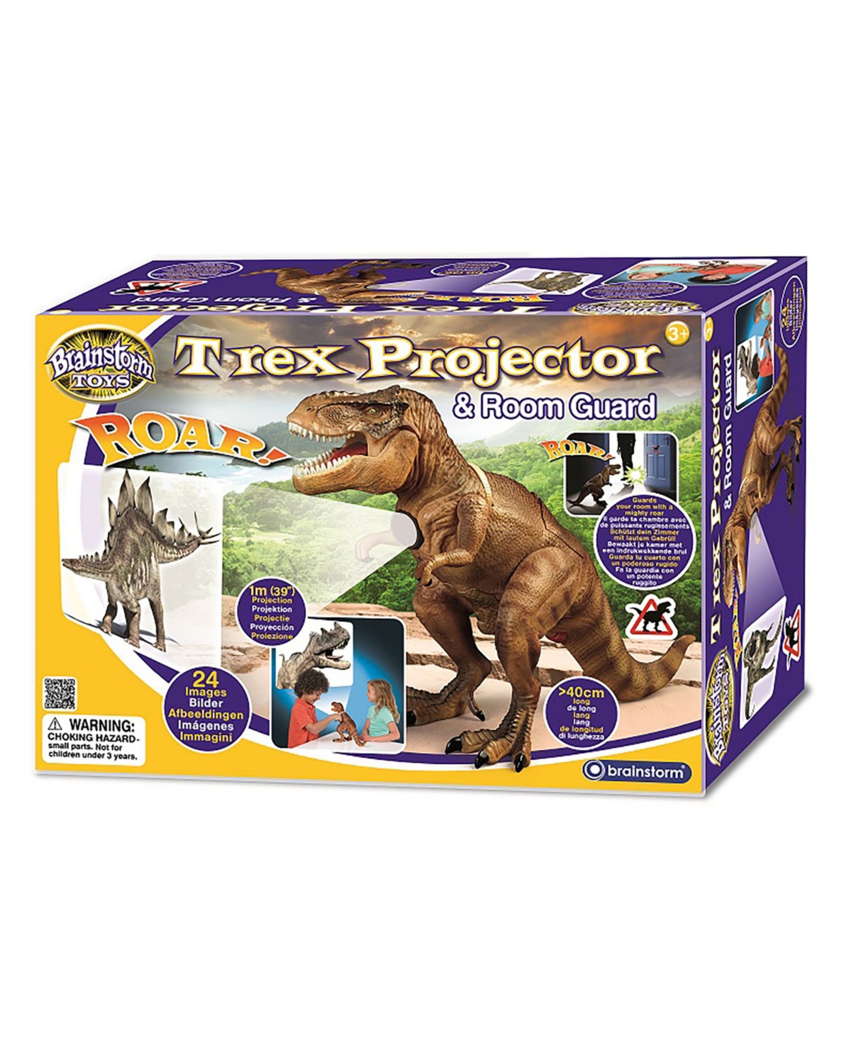 Brainstorm Toys T Rex Projector and Room Guard - 24 Images - Guards Your Room with A Mighty Roar
