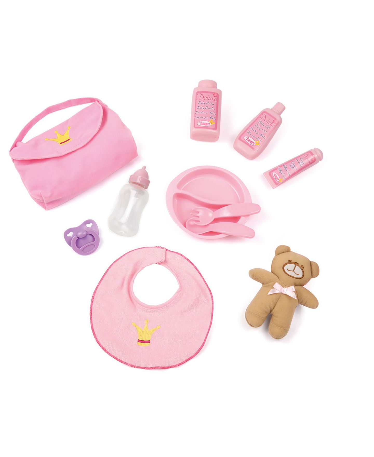 Детская кукла Redbox Bayer Design Piccolina Magic Eyes Baby Doll 18 inches, цвет: Фиолетовый — фото 2
