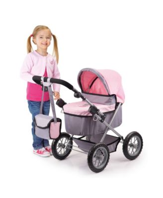 Trendy Pram Stroller for Toy Baby Dolls