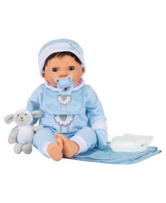 Tiny Treasures Toy Baby Doll with Layette Set Macy s