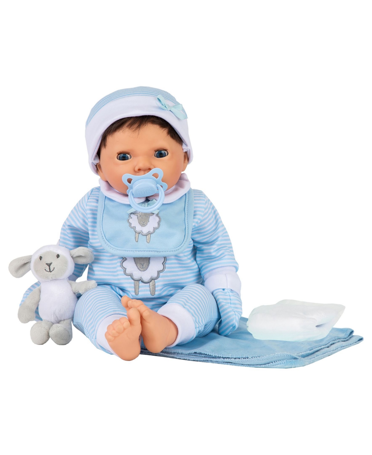 Redbox Tiny Treasures Toy Baby Doll With Layette Set In Multi