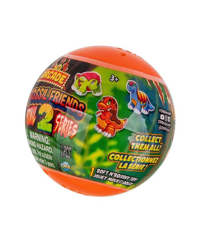 ORB Arcade Fossil Friends Figure Surprise Capsules 48 Capsules Macy's