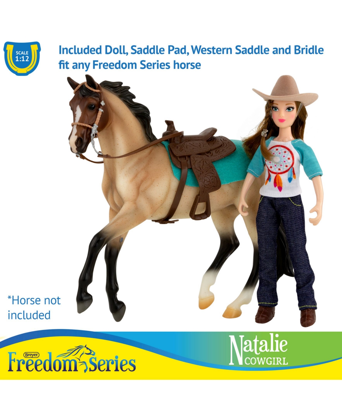 Shop Breyer Classics Freedom Series Natalie Cowgirl Doll And Accessory 5 Piece Set In Multi