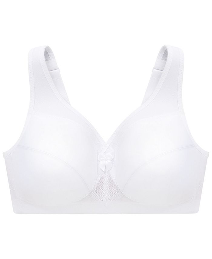 Glamorise Women's Full Figure Plus Size MagicLift Active Wirefree