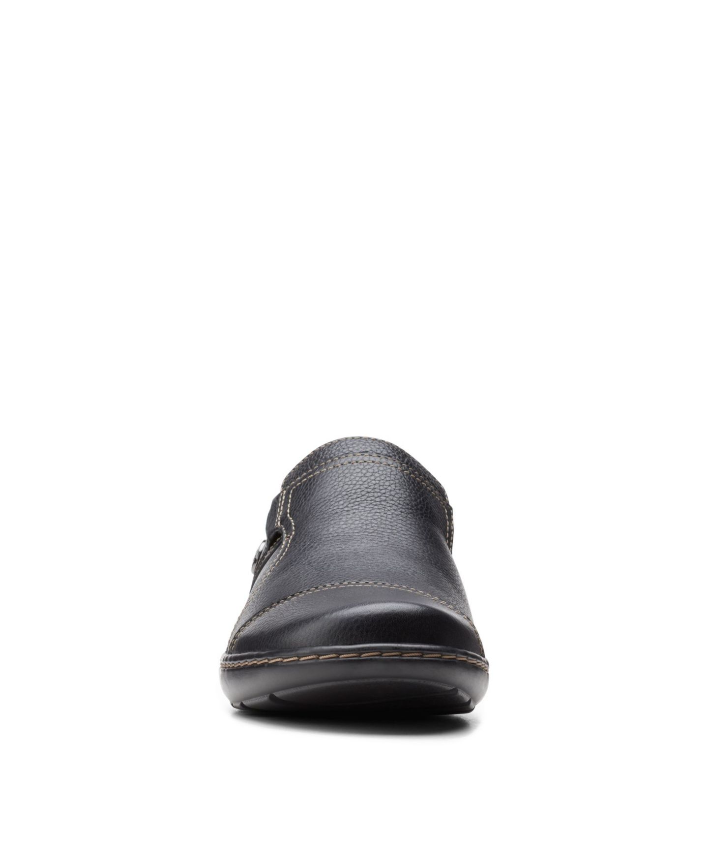 Женские туфли Clarks Collection Cora Poppy, цвет: Чёрный кожаный — фото 3