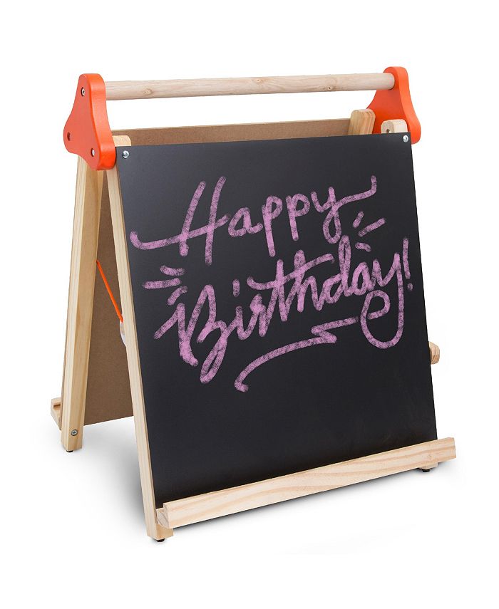 Discovery Kids Toy Wood Easel Tabletop STEM & Reviews All Toys