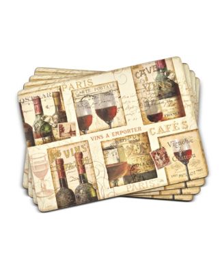 Pimpernel - The French Cellar Placemats, Set of 4