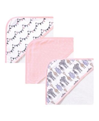 Girls Cotton Rich Hooded Towels