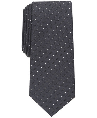 Alfani Men's Slim Geo Dot Tie, Created for Macy's - Macy's