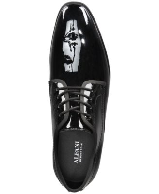 Men's Warner Patent Lace-Up Oxfords, Created for Macy's