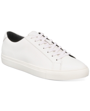 Alfani Men's Grayson Lace-up Sneakers, Created For Macy's In White