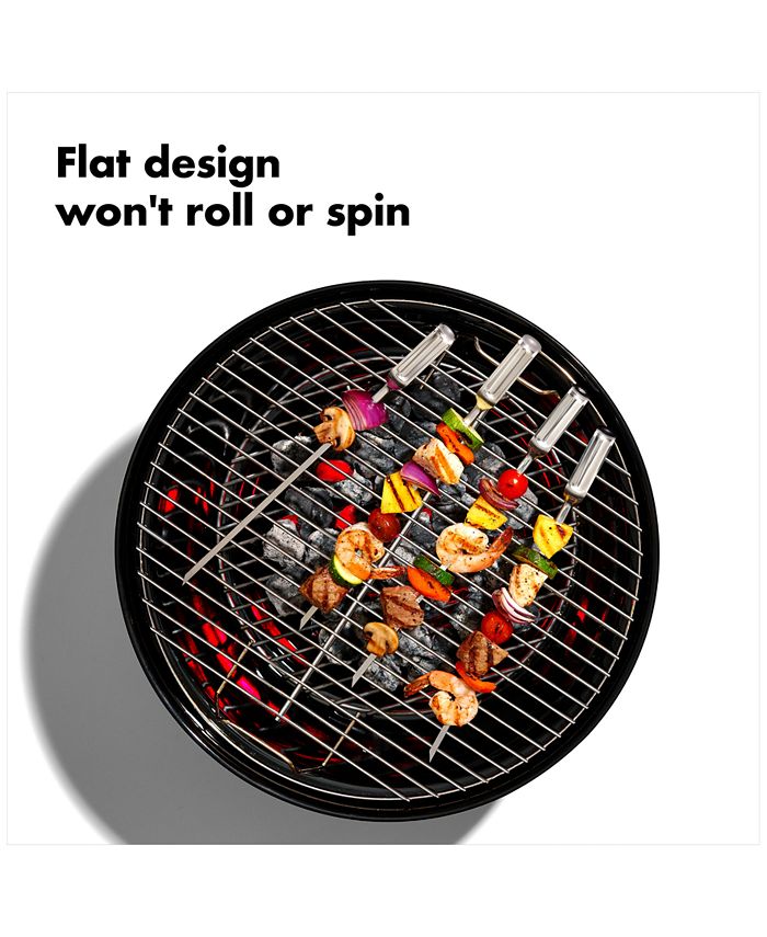 oxo good grips stainless steel grilling skewers