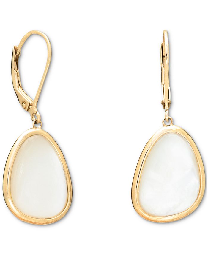 Macy's black sales onyx earrings