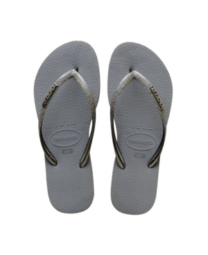 Havaianas Kids Slim Glitter Flip Flop Sandal Women's Shoes