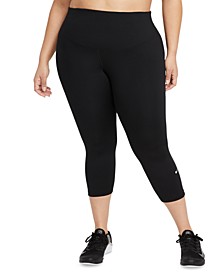 One Plus Size Cropped Leggings