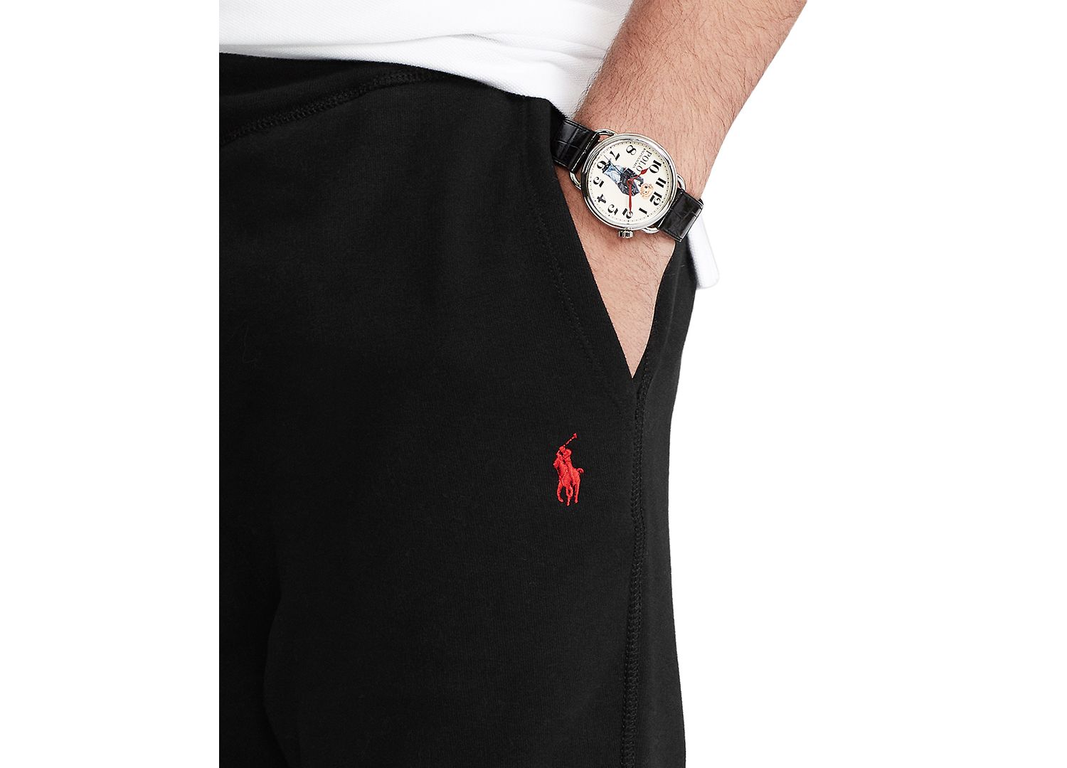 Men's Cotton-Blend-Fleece Pants