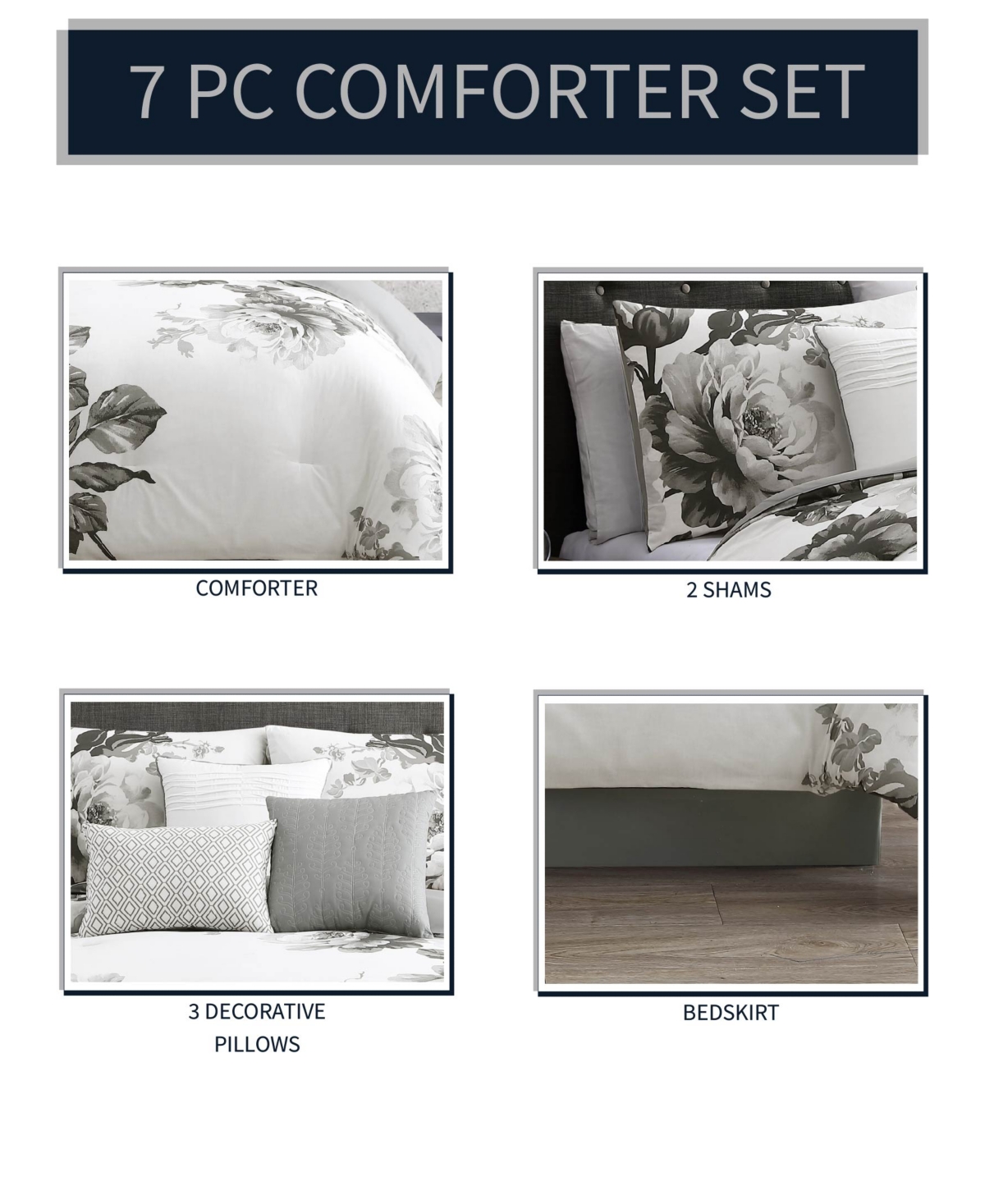 Riverbrook Home Ridgely 7 Piece Comforter Set