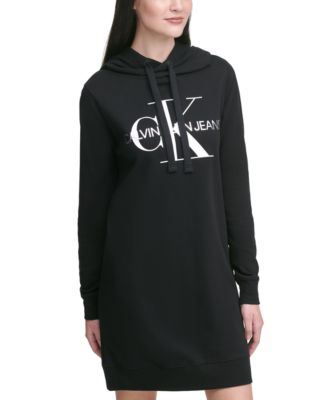 Calvin Klein Jeans - French Terry Logo Hoodie Dress