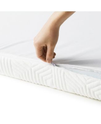 Lucid 3" Gel Memory Foam Mattress Topper, Twin XL