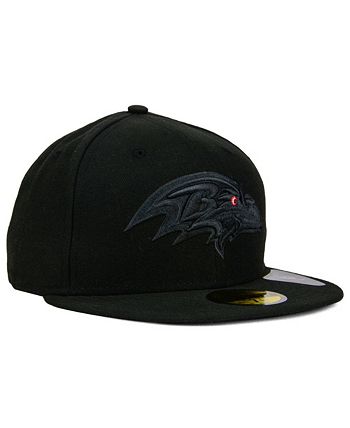 New Era - Baltimore Ravens Black on Black 59FIFTY Cap