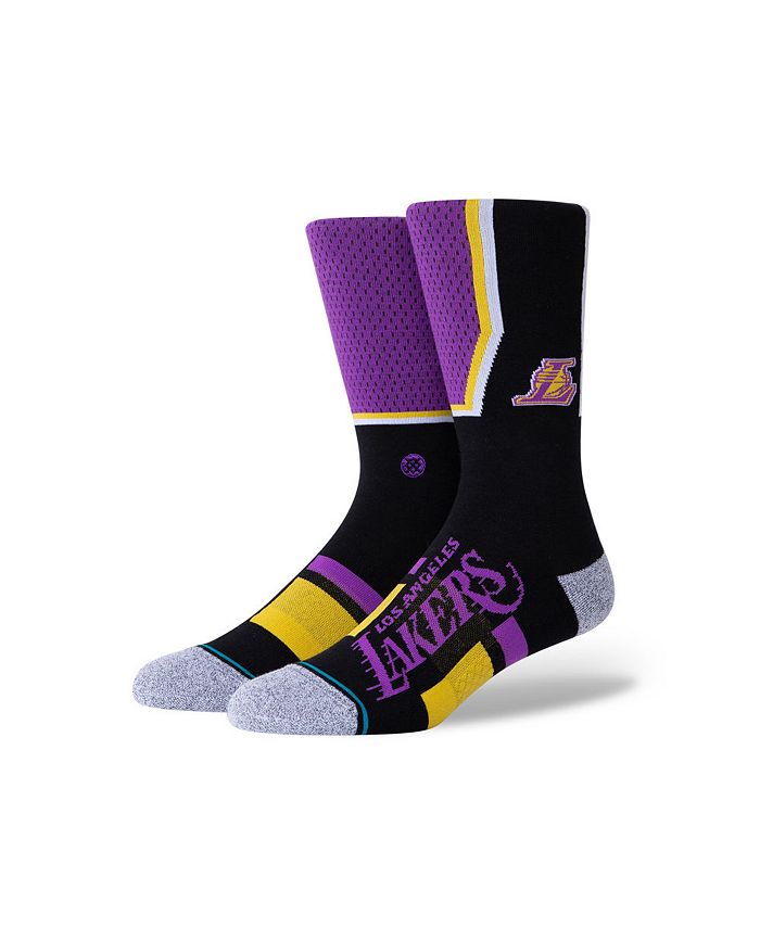 Stance Men's Los Angeles Lakers Shortcut 2 Crew Socks - Macy's