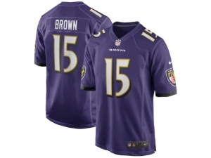 Nike Baltimore Ravens Men's Game Jersey - Marquise Brown
