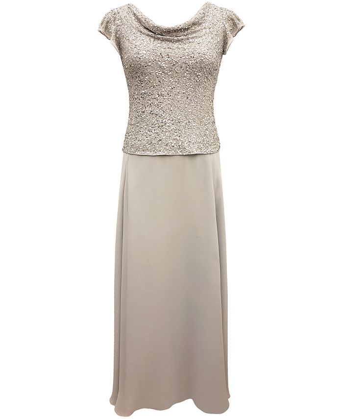 j kara chiffon gown