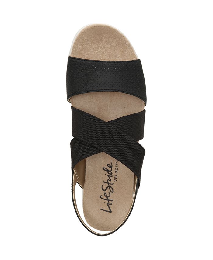 LifeStride Plush Slingback Sandals & Reviews - Sandals - Shoes - Macy's