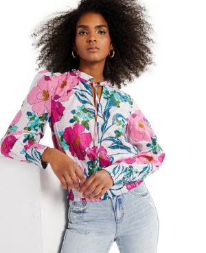 Macys floral deals blouses