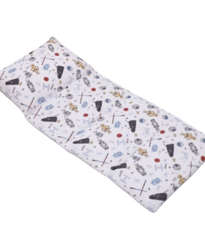 Disney Rule The Galaxy Deluxe Easy Fold Nap Mat, 26" X 62" Bedding In White