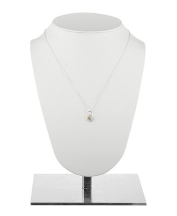 Lauren Ralph Lauren - Padlock Logo Choker Pendant Necklace in Sterling Silver & 18k Gold-Plate, 14" + 3" extender