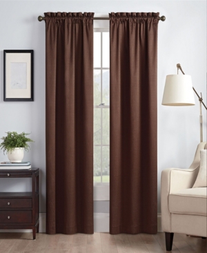Eclipse Canova Blackout Panel, 42" X 95" In Brown