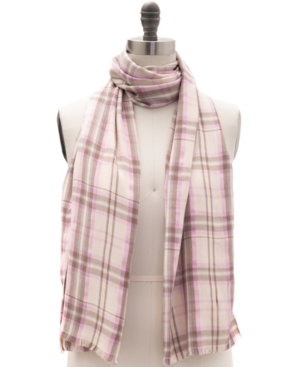 Inc Woven Plaid Pashmina Scarf Created for Macy's